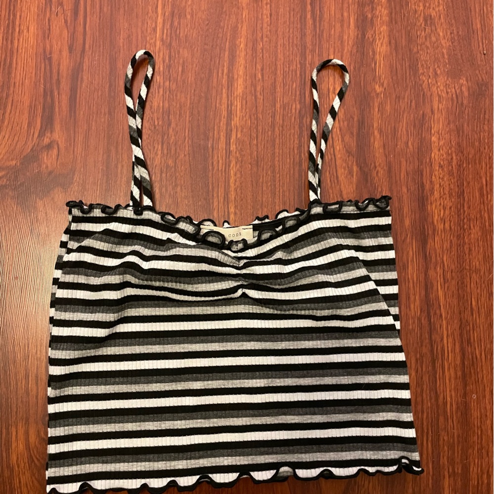 Spaghetti strap crop top